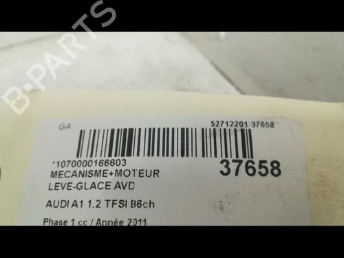 Front right window mechanism AUDI A1 (8X1, 8XK) 1.2 TFSI | BP9601764C23