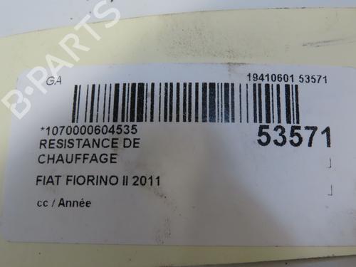 Heater resistor FIAT FIORINO MPV (225_) 1.3 JTD Multijet | BP29441630M108 