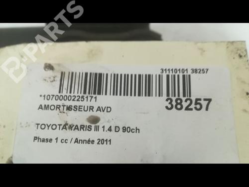 Right front shock absorber TOYOTA YARIS (_P13_) 1.4 D (NLP130_, NLP130) | BP9606964M17 