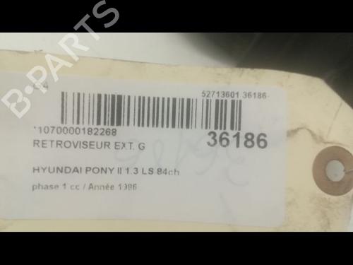 Used Left mirror HYUNDAI ACCENT I (X-3) 1.3 i 12V (84 hp) 23176254