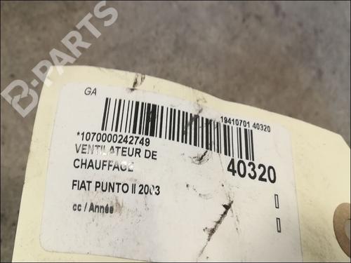 Heater blower motor FIAT PUNTO (188_) 1.2 16V 80 (188.233, .235, .253, .255, .333, .353, .639,... | BP9608940M62 