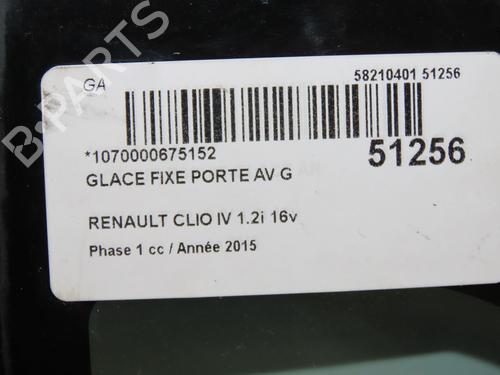 Front left quarter glass RENAULT CLIO IV (BH_) 1.2 16V | BP29901915C111
