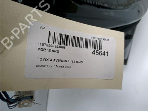 Left rear door TOYOTA AVENSIS (_T25_) 2.0 D-4D (CDT250_, CDT250R) | BP13014132C4 