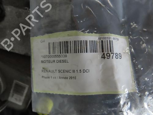 Used Engine Engine RENAULT SCÉNIC III (JZ0/1_) 1.5 dCi (106 hp) 28828647 28828647