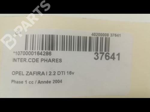 Headlight switch OPEL ZAFIRA A MPV (T98) 2.2 DTI 16V (F75) | BP9601526I24 
