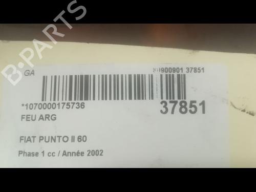 Used Left taillight FIAT PUNTO (188_) 1.2 60 (188.030, .050, .130, .150, .230, .250) (60 hp) 9602266