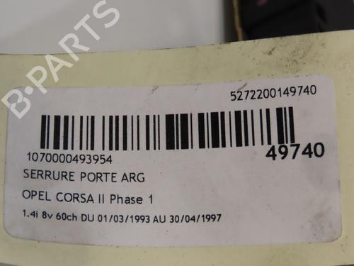 Rear left lock OPEL CORSA B (S93) 1.4 i (F08, F68, M68) | BP17488345C100 