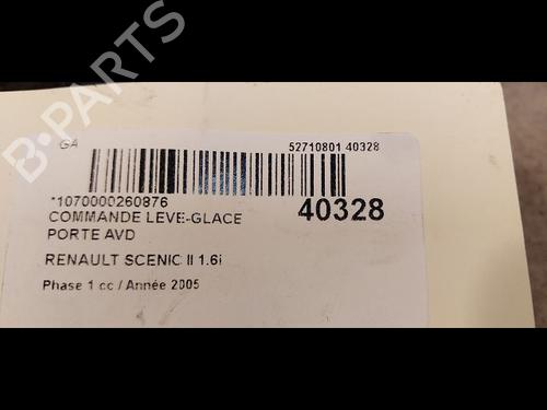 Used Switch RENAULT SCÉNIC II (JM0/1_) 1.6 16V (JM1R) (112 hp) 9611171