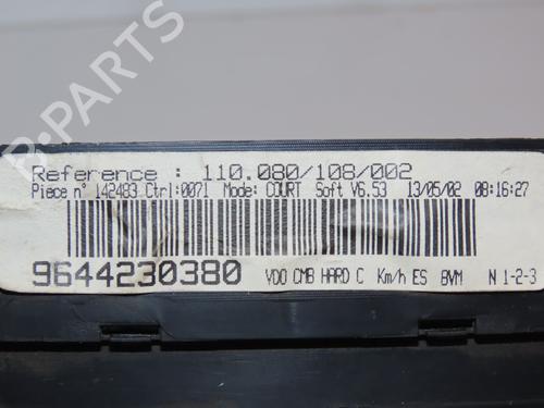 Used Instrument cluster PEUGEOT 406 (8B) 1.8 16V (116 hp) 28801768