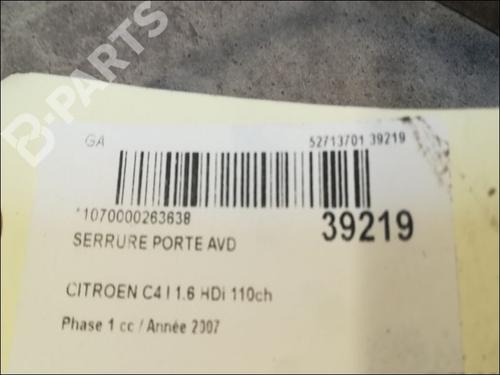 Front right lock CITROËN C4 Coupe (LA_) 1.6 HDi | BP9611691C97 