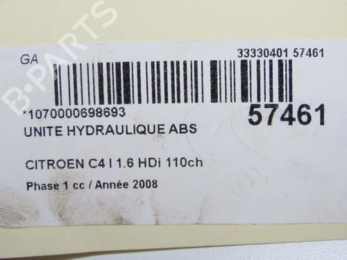Used ABS pump CITROËN C4 I (LC_) 1.6 HDi (109 hp) 32037926