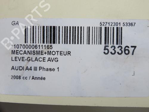 Front left window mechanism AUDI A4 B8 (8K2) 2.0 TFSI | BP33728102C22  - Image 6