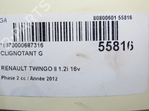 blinklys-fortil-venstre-renault-twingo-ii-cn0_-2007-37624681 main image
