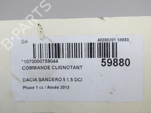 Steering column stalk DACIA SANDERO II 1.5 dCi | BP37499474I23 - Image 5