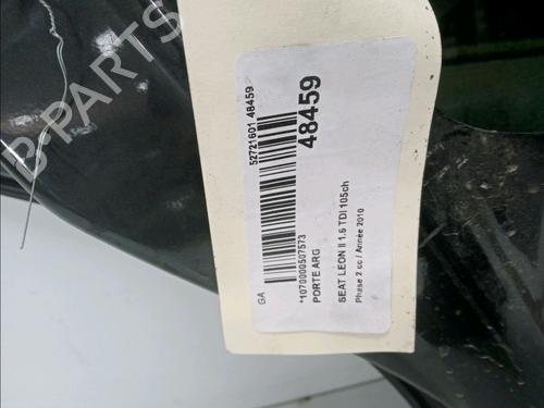Left rear door SEAT LEON (1P1) 1.6 TDI | BP18646120C4 