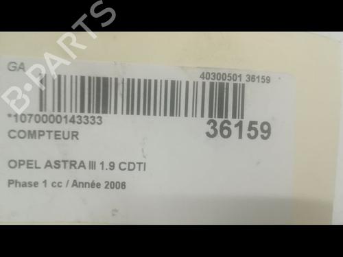 Used Instrument cluster OPEL ASTRA H GTC (A04) 1.9 CDTI (L08) (120 hp) 9600129