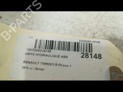 Used ABS pump RENAULT TWINGO III (BCM_, BCA_) [2014-2025]  23173558