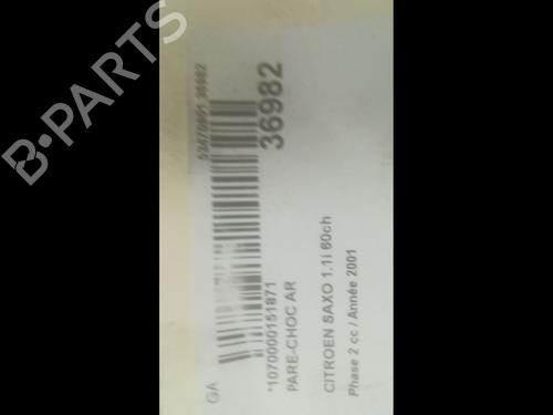 Used Rear bumper CITROËN SAXO (S0, S1) 1.1 X, SX (60 hp) 9600735