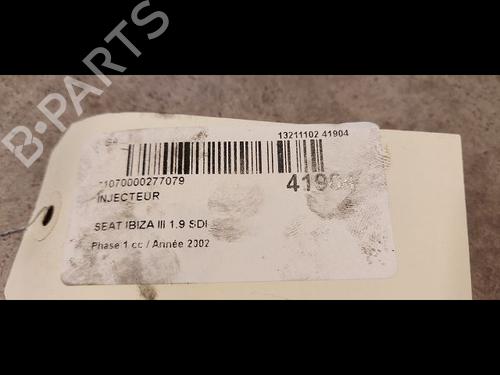 Used Injector SEAT IBIZA III (6L1) 1.9 SDI (64 hp) 9613673