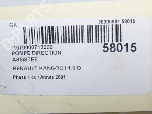Used Steering pump Steering pump RENAULT KANGOO Express (FC0/1_) D 65 1.9 (FC0E, FC02, FC0J, FC0N) (64 hp) 33008051 33008051