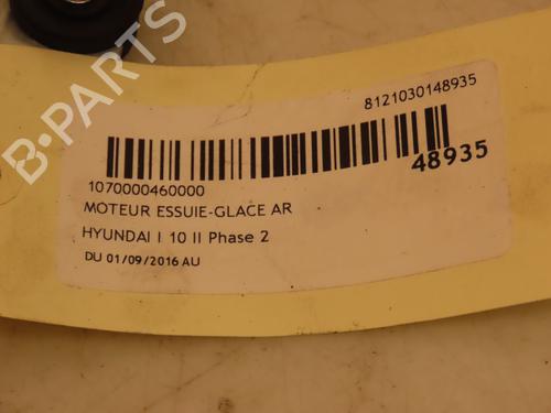 Used Rear wiper motor HYUNDAI i10 III (AC3, AI3) 1.0 T-GDi (100 hp) 16688466