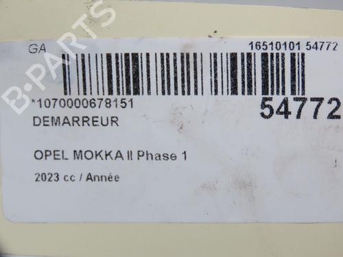 Starter OPEL MOKKA 1.5 (76) | BP31120054M8 - Image 6