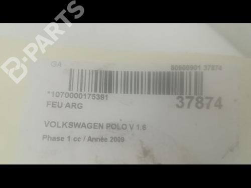 Left taillight VW POLO V (6R1, 6C1) 1.6 TDI | BP9602242C34 