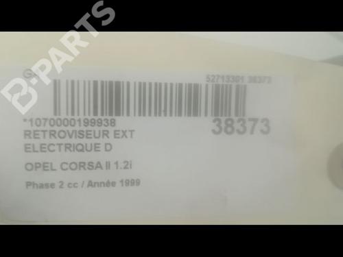 Right mirror OPEL CORSA B (S93) 1.2 i 16V (F08, F68, M68) | BP9603863C27 