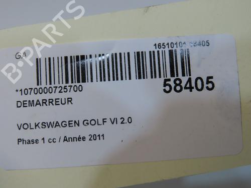 Starter VW GOLF VI (5K1) 2.0 TDI | BP38788209M8 - Image 7