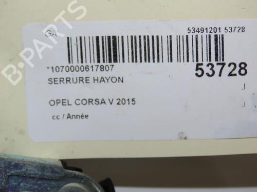 tailgate-lock-opel-corsa-e-x15-2014-28969270 main image