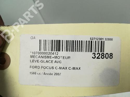 Front left window mechanism FORD FOCUS C-MAX (DM2) 1.6 TDCi | BP9605218C22 