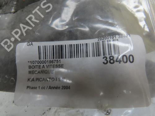 Used Gearbox KIA PICANTO I (SA) 1.1 (65 hp) 9604670