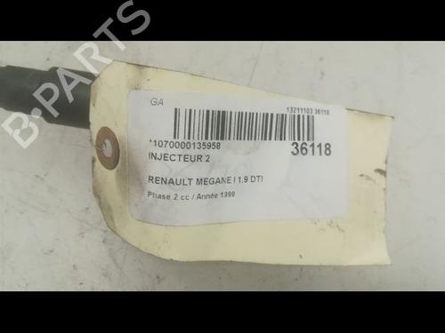 Used Injector RENAULT MEGANE I (BA0/1_) 1.9 dTi (BA08, BA0N) (98 hp) 23171579
