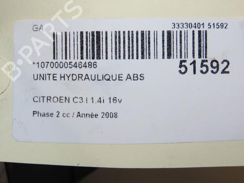 ABS pump CITROËN C3 I (FC_, FN_) 1.4 16V | BP28967612M43 