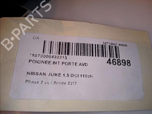 Front right interior door handle NISSAN JUKE (F15) 1.5 dCi | BP11992334I14
