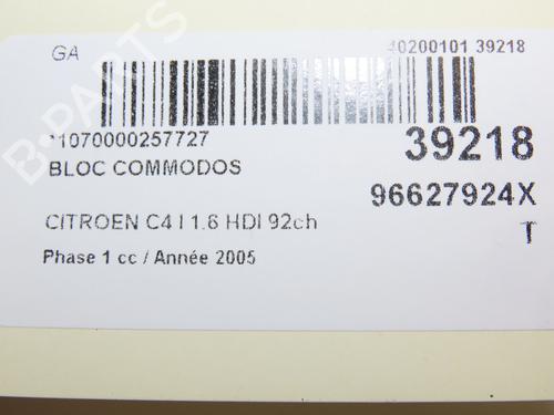 Licht + Raw Schakelaar CITROËN C4 I (LC_) 1.6 HDi (90 hp) 23174305