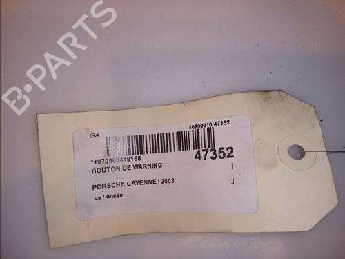Warning switch PORSCHE CAYENNE (9PA) Turbo 4.5 | BP36494312I22 - Image 4
