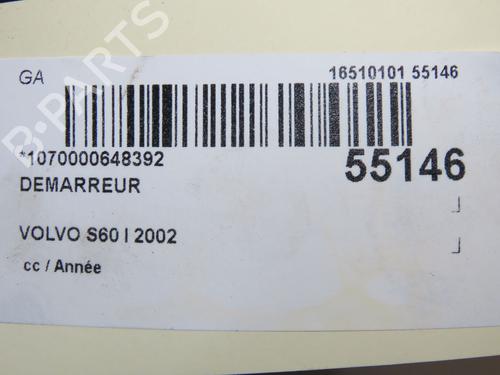 Starter VOLVO S60 I (384) 2.4 | BP38548028M8 - Image 6