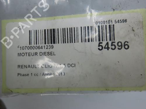 Engine RENAULT CLIO IV (BH_) 1.5 dCi 90 | BP31119965M1