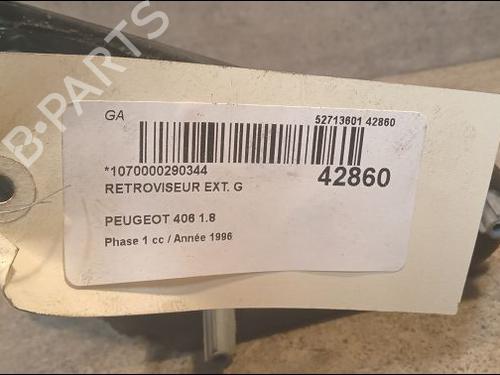 Used Left mirror PEUGEOT 406 (8B) 1.8 16V (110 hp) 23176267