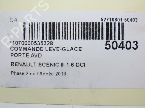 Switch RENAULT SCÉNIC III (JZ0/1_) 1.6 dCi (JZ00, JZ12) | BP21755535I30 
