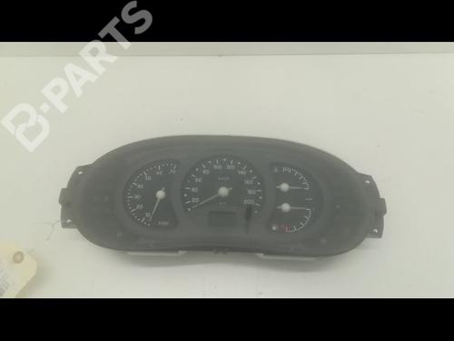 Kombinert Instrument RENAULT CLIO II (BB_, CB_) 1.2 (BB0A, BB0F, BB10, BB1K, BB28, BB2D, BB2H, CB0A,... (58 hp) 9601194