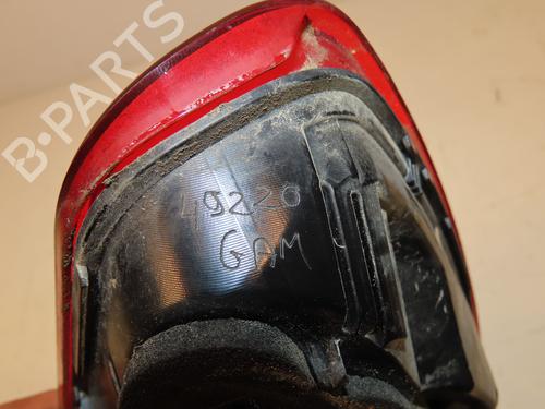 Used Left tailgate light PEUGEOT 2008 I (CU_) 1.2 THP 110 / PureTech 110 (110 hp) 16781482