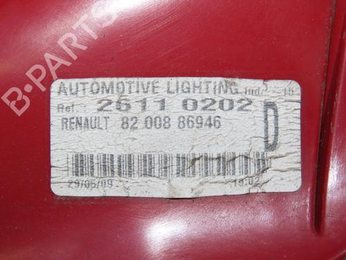 Right taillight RENAULT CLIO III (BR0/1, CR0/1) 1.2 16V (BR02, BR0J, BR11, CR02, CR0J, CR11) | BP30366654C35