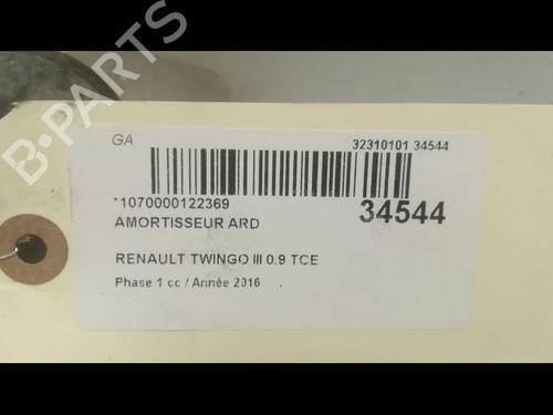 Used Right rear shock absorber RENAULT TWINGO III (BCM_, BCA_) 0.9 TCe 90 (BCM9, BCM2) (90 hp) 9598445