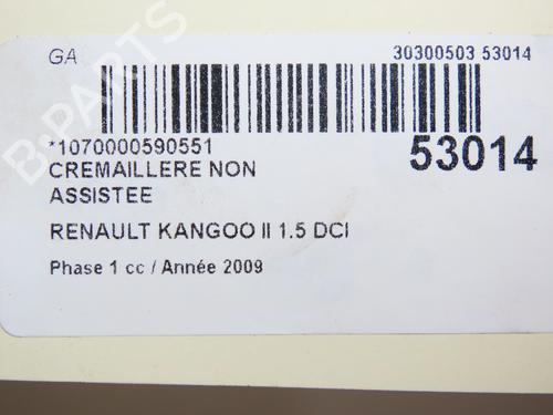 Used Steering rack Steering rack RENAULT KANGOO BE BOP (KW0/1_) 1.5 dCi (KW0F) (103 hp) 28829666 28829666