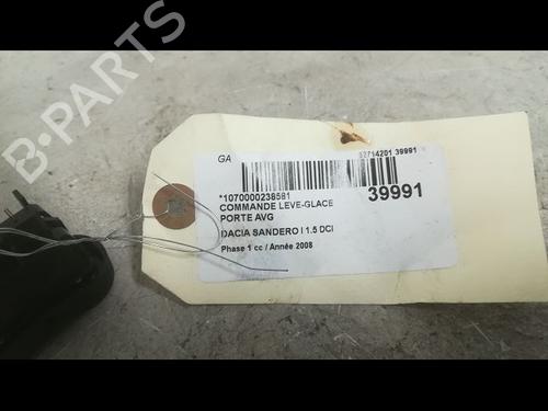 Used Left front window switch Left front window switch DACIA SANDERO 1.5 dCi (86 hp) 23176548 23176548