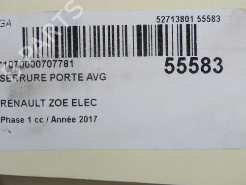 Front left lock RENAULT ZOE (BFM_) Electric (BFME) | BP36939880C98  - Image 6