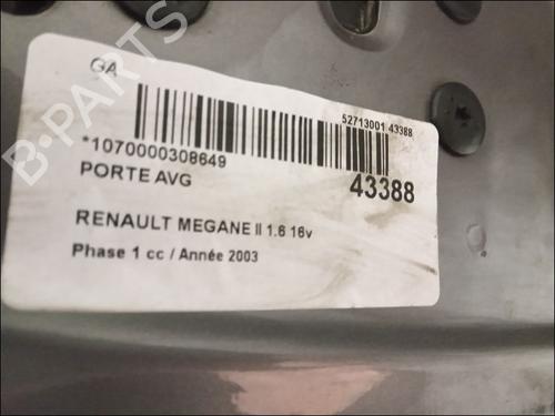 Left front door RENAULT MEGANE II (BM0/1_, CM0/1_) 1.6 16V (BM0C, CM0C) | BP9617340C2 