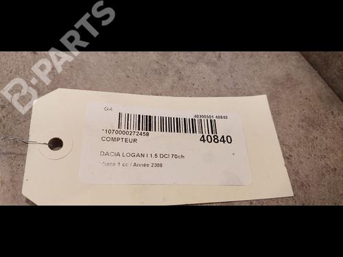 Instrument cluster DACIA LOGAN MCV (KS_) 1.5 dCi (KS0K) | BP9619614C47 